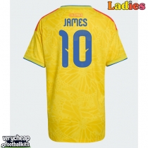 Colombia James Rodriguez #10 Replica Home Shirt Ladies World Cup 2026 Short Sleeve